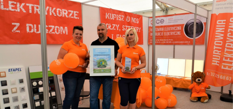 Otrzymaliśmy wyróżnienie za ekspozycję na Powiatowych Targach Przedsiębiorczości i Ekologii w Imielinie